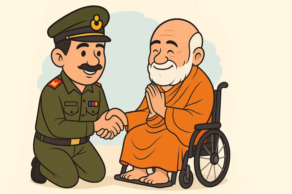 क्या सेना का धर्म से जुड़ाव है भगवाकरण? – उपेंद्र द्विवेदी विवाद की पूरी सच्चाई